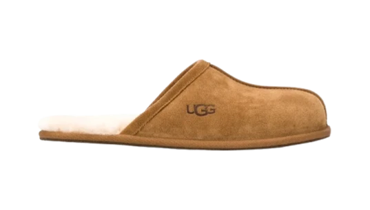 Scuff Sheepskin Slippers - Chestnut