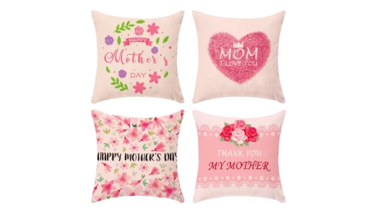 Mother's Day Pillow Covers Set Of 4