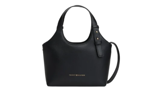 Logo-Detail Tote Bag - Black