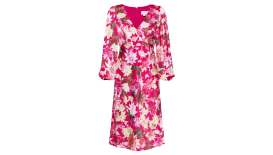 Lola Dress - Deep Pink