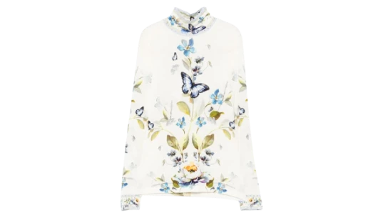 Botanical Ballads Top - Off-White