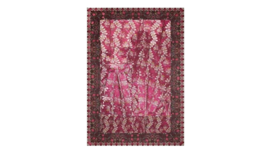 Hawnbci Floral-Print Shawl Scarf - Pink