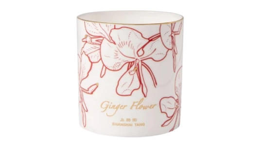 Tang Ginger Flower Mug - White