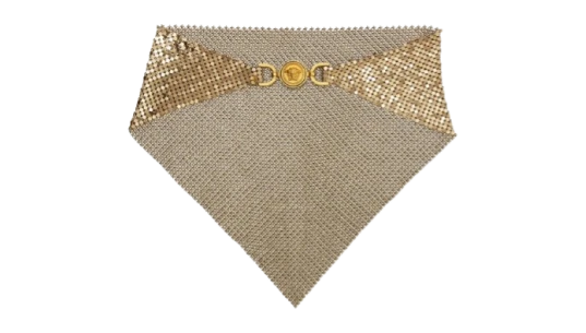 Chainmail Scarf - Gold-Tone