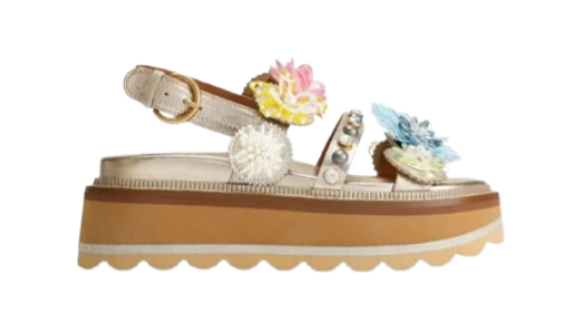 Octavia Sandals - Gold-Tone