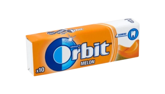 Orbit Melon Flavoured Sugar Free Chewing Gum 14g