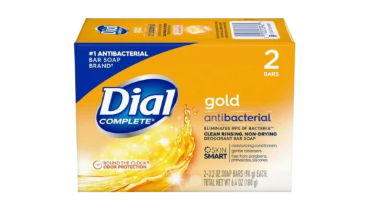 Gold Antibacterial Deodorant Soap 180g - 2 Pack