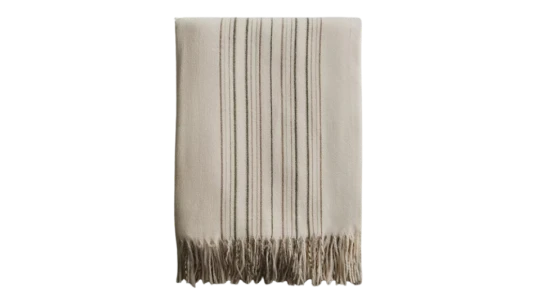 Soft Striped Blanket 140x190cm 