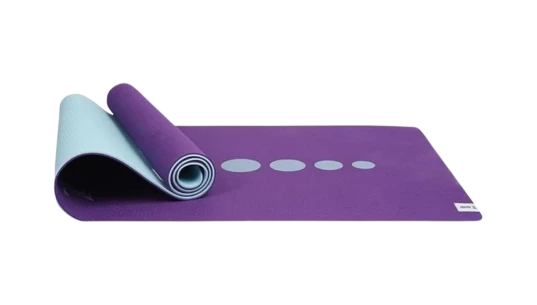 Premium 6mm Yoga Mat - Purple