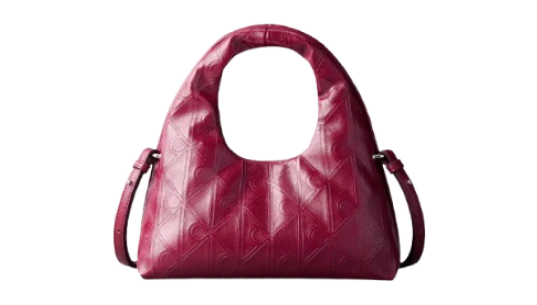 Puffer Emblem Logo Small Bag - Pink