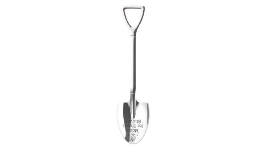 Large Mom's Ice Cream Shovel - Silver
