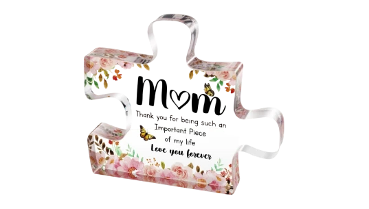 Mother's Day Gift Decorative Acrylic Block Puzzle