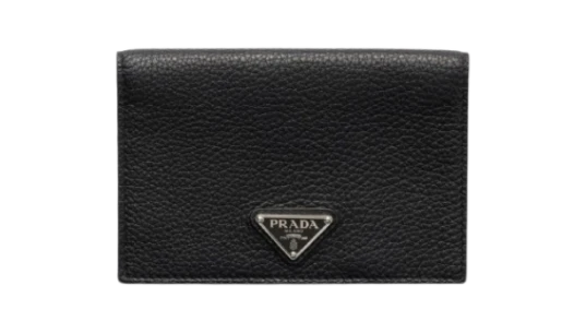 Leather Passport Holder - Black