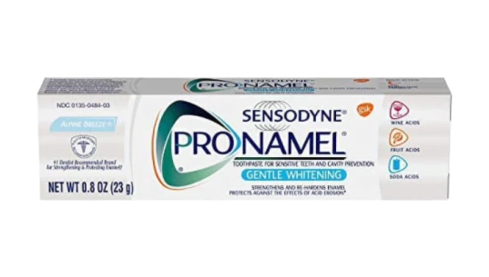 Gentle Whitening Enamel Toothpaste Travel Size 25g