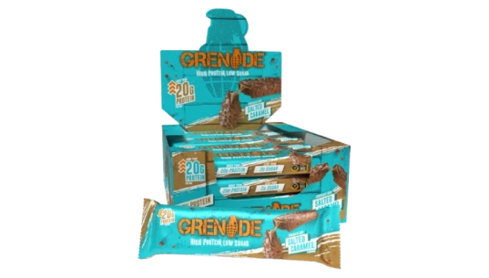 Chocolate Chip Salted Caramel Protein Bar 60g Pack Of 12