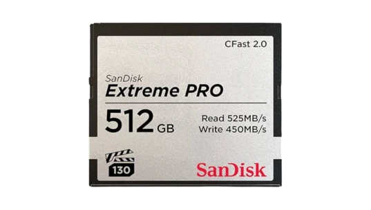512GB Extreme PRO CFast 2.0 Card