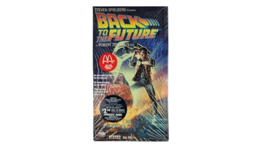 Back To The Future 1994 Sealed VHS McDonald’s Promo Original IGS Graded 8 5 Mint