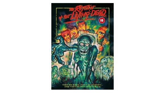Return of the Living Dead (VHS Variant) Movie Poster