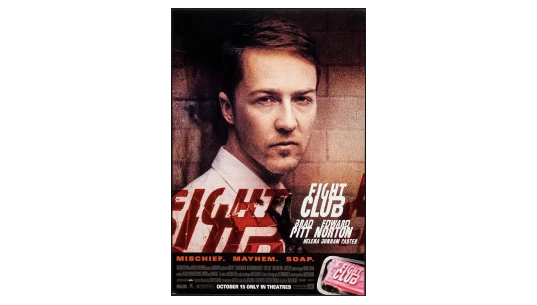 Fight Club 12x18 Movie Poster Signed By Director David Fincher Beckett BAS COA
