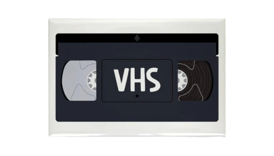 VHS Video Cassette Rectangle Magnet
