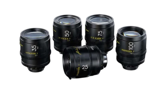 Arles 25/35/50/75/100mm FF/VV Prime Cine Lens - PL Mount, Feet