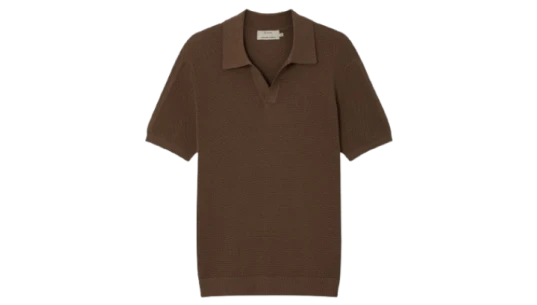 Rino Cotton-Silk Polo - Sequoia MrP
