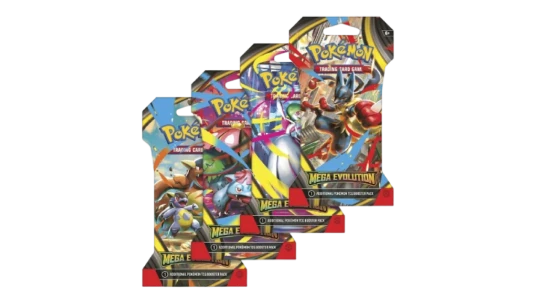 Pokémon TCG: Mega Evolution Sleeved Booster Pack (10 Cards)