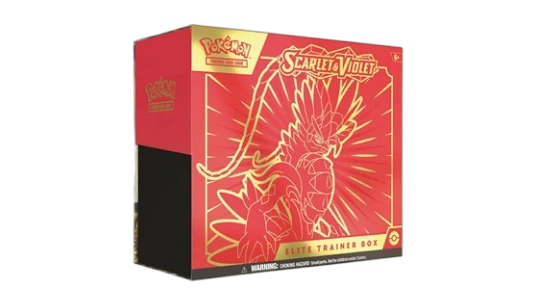 Scarlet and Violet Elite Trainer Box Koraidon Red