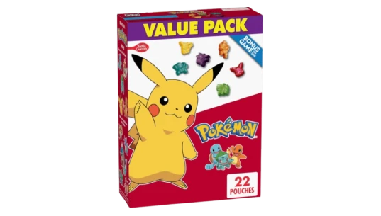Pokemon Fruit Flavored Snacks 22 Pouches