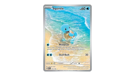 Squirtle 2023 Pokémon Scarlet & Violet 151 Special Illustration Rare 151/170 Ungraded