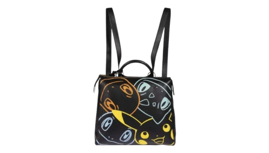 Kanto First Partners Leather Parker Convertible Small Backpack - Black