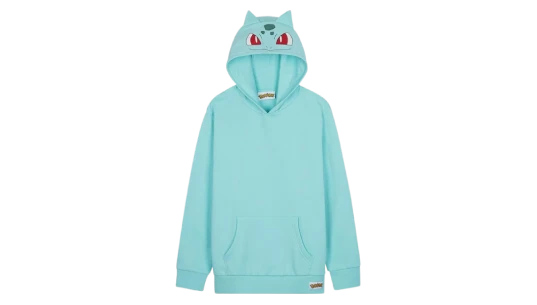 Bulbasaur Pullover Sweatshirt Hoodie - Turquoise