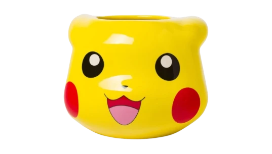 Pokemon Pikachu 3D Sculpted Ceramic Mug 591ml - Yellow