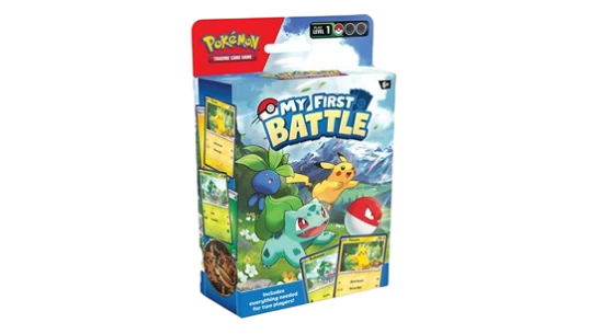 My First Battle: Bulbasaur & Pikachu