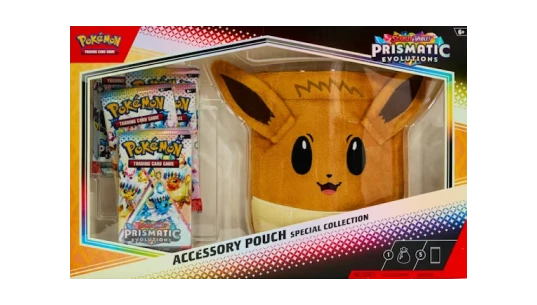 Pokémon Scarlet & Violet Prismatic Evolutions Accessory Pouch Special Collection