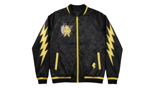 Eevee Evolutions: Jolteon Bomber Jacket - Black/Yellow