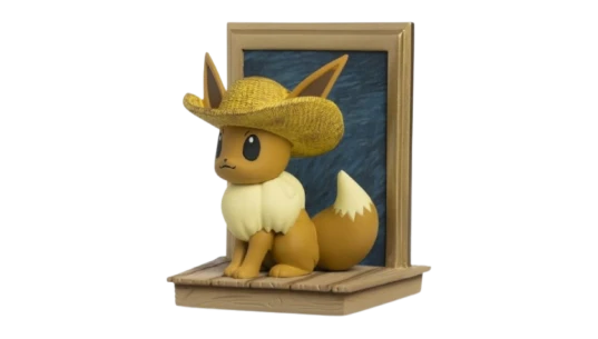 Eevee Inspired by Self-Portrait with Straw Hat Figure