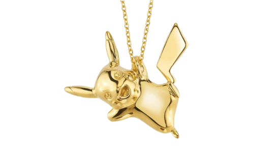 Pikachu Necklace & Pendant - Gold