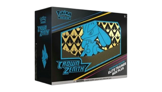 Crown Zenith Pokémon Center Elite Trainer Box Plus