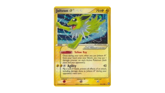 Jolteon Gold Star (PK 101)