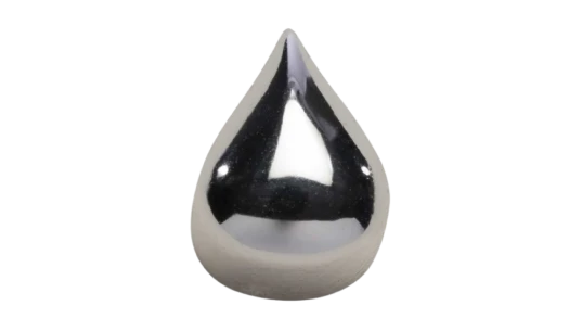 Pokémon Jewelry - Charms: Cascade Badge Sterling Silver Bead Charm