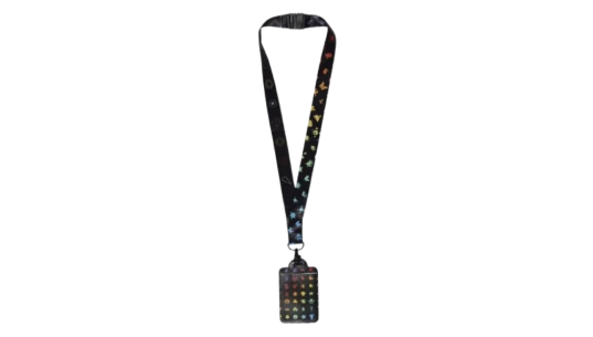 Kanto Gym Badge Lanyard & Badge Holder