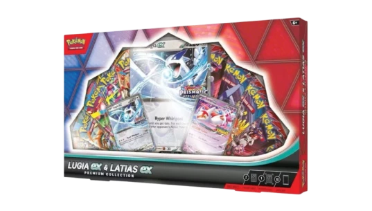 2025 Pokémon Prismatic Evolution Lugia ex & Latias ex Premium Collection Box