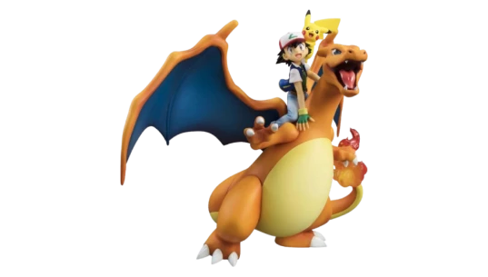 Ash Ketchum (Satoshi) & Pikachu & Charizard