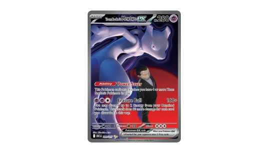 2026 T.Rocket’s Mewtwo ex SIR 281/217 Raw