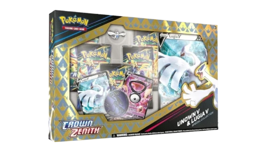 Crown Zenith Special Unown & Lugia Collection Box