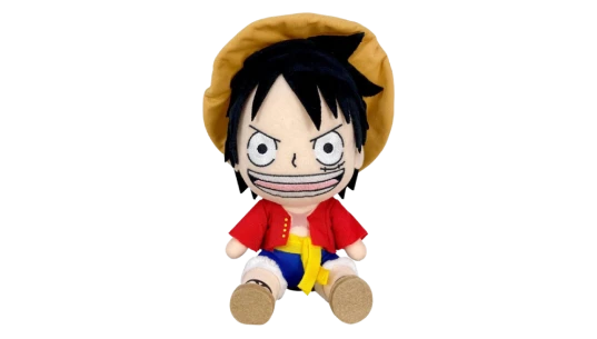 Monkey D. Luffy Sitting Plush 8"