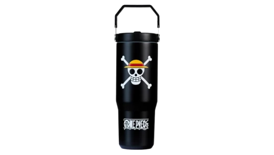 Tumbler with Straw 887ml - Black/Multicolor