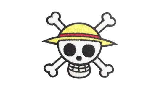Straw Hat Pirates Embroided Patch - Multicolor
