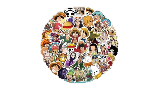 Waterproof Vinyl Stickers 50 Pieces - Multicolor